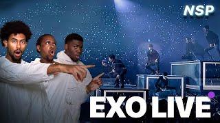 EXO - White Noise Thunder PLAYBOY Artificial Love LIVE REACTION