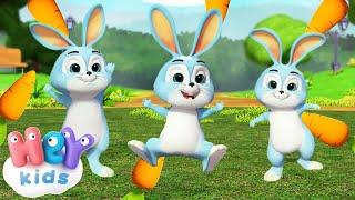 Sleeping Bunnies Hop Hop Hop  Song for Toddlers  HeyKids - Nursery Rhymes