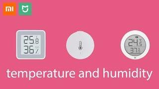 Xiaomi Mi Home temperature and humidity Sensor comparison