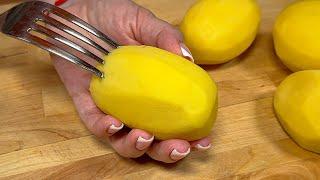 Ich brate nicht nur Kartoffeln Ein neuer Fork-Trick erobert die Welt Einfaches und leckeres Rezept