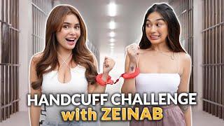 HANDCUFFED CHALLENGE WITH ZEINAB  IVANA ALAWI