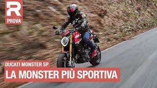 Ducati Monster SP - Prova - In sella alla naked agile come una media ma con motore da maxi ENG SUB