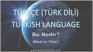 Lets Study Turkish -006- What is This?- Bu Nedir? In English