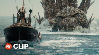 Godzilla Minus One Exclusive Movie Clip - Boat Attack 2023