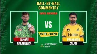  Match -12  Lahore Qalendar vs Pashawar Zalmi OFFICIAL Ball-by-Ball Commentary  #PSL9