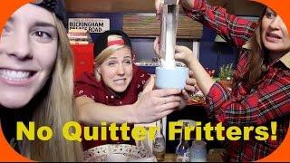 My Drunk Kitchen ft. Grace Helbig & Mamrie Hart No Quitter Fritters