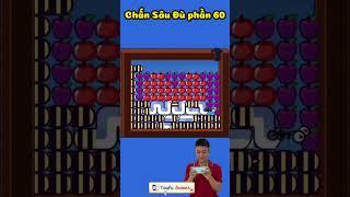 Apple Worm 60 - Thử thách chơi game Chấn sâu đù #funny #savethedog #games #tiktok