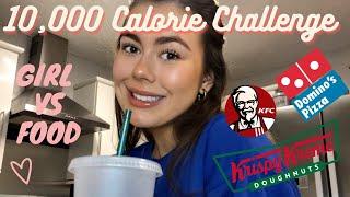 10000 CALORIE CHALLENGE *this was harder than I thought*  MILLIE BURNS