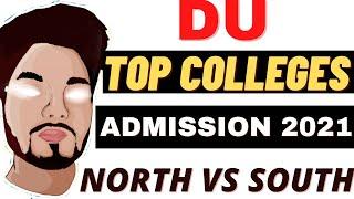 Top Colleges Of Delhi University Admission 2021  North Vs South Campus  UntoldMak