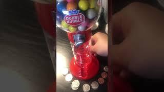 ASMRGUMBALL MACHINE #asmr #gumballmachine #trending #gum #trending #shorts #youtube #viral