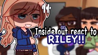 Inside out 2 react to Riley   Gacha react - gcrv  warnings in desc  inside out x gacha