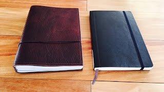 Moleskine vs X17 Notebook Comparison