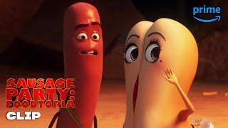 The Epic Campfire Fight  Sausage Party Foodtopia  Prime Video