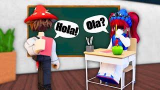 ENSEÑANDO ESPAÑOL A AUICIQ MM2  Kevin Roblox