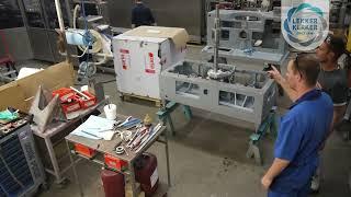 Factory overhauling of Benhil SIG Ecopack FD140 butter margarine filling and wrapping machine