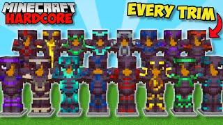 I Found EVERY ARMOR TRIM in Minecraft 1.20 Hardcore #82