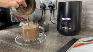 How to Use a Nespresso Barista Recipe Maker  Nespresso Milk Frother  First Use  A2B Productions