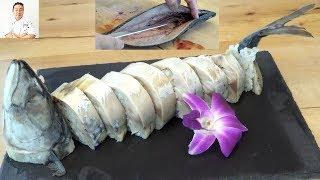 Saba Sugatazushi Whole Mackeral Sushi - How To Make Sushi Series