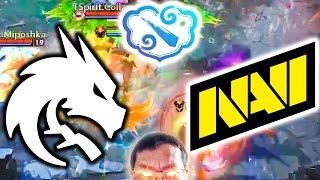 Team SPIRIT vs NAVI - WHAT A GAME ▌CLAVISION SNOW RUYI DOTA 2