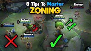 8 Tips To MASTER Zoning As The Roamer - Tank Guide  MLBB