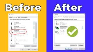 Fix Microphone Not Working On Windows 111087 2022