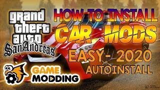 How To Install Car Mods on GTA San Andreas 2021  PC  EASY