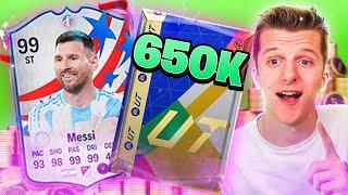 I PACKED 99 MESSI FROM A 650K PACK