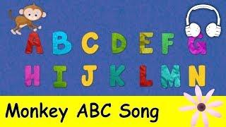 Monkey ABC Song  Family Sing Along - Muffin Songs