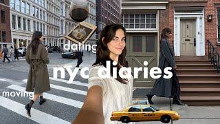 nyc diaries  starting to move & talking about dating in nyc