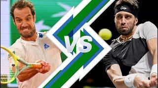 Richard Gasquet vs Nikoloz Basilashvili  MOUILLERON-LE-CAPTIF 2024