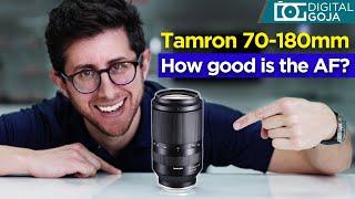 NEW Tamron 70-180mm 2.8 Blazing Fast Autofocus  70-180 AF Test