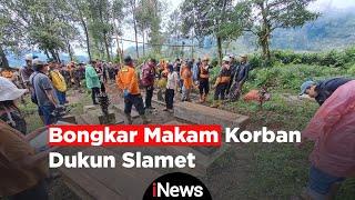 Petugas Bongkar Makam 5 Korban Dukun Mbah Slamet di Banjarnegara