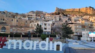 Mardin  Midyat Dargeçit arası yol manzaraları.