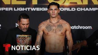 Arrestan al boxeador Ryan García por causar daños en hotel  Noticias Telemundo