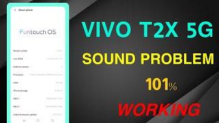 Vivo t2x 5G Sound Problem  How to Increase Sound In Vivo T2x 5G  Vivo Speaker Problem 101%