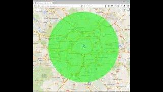 How To Draw a Radius on a Map