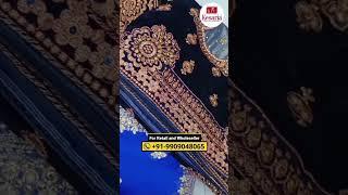 New Saree Embroidery Design 2022  Saree Fashion  Viral Video  Wholesale - Kesaria Textile #shorts