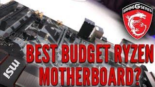 MSI B350 Tomahawk Motherboard Review - Best Budget Ryzen Motherboard?