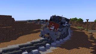 Cajon Pass Runaway 1989 Train Crash in Minecraft Animation