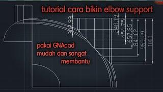 Tutorial cara manual mencari jarak buat bikin malan elbow support no rumus@zona tutorial channel