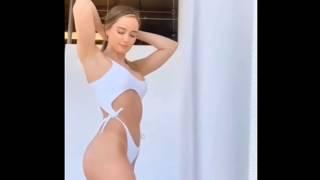 Thong bikini try on haul Natalie Roush Derrion Keller Monica Corgan boutinela