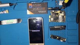 Разобрать Samsung J1 2016 J120F gold золотой. Заменить дисплей. Прямой эфир в одном из наших СЦ