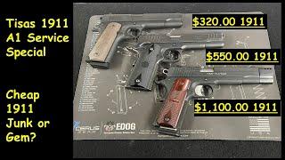 Tisas 1911 A1 Service Special - Test and Comparison