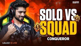 KYA YE SEASON SOLO VS SQUAD CONQUEROR HO PAYEGA?