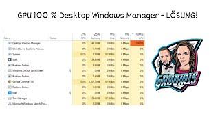 Desktop window manager dwm.exe  GPU Win 10 11  - quick easy SOLUTION