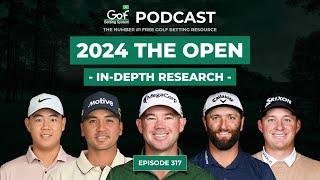 Open Championship 2024 - In-Depth Research - Golf Betting System Podcast