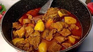 রমজান সাহরিতে আলু দিয়ে গরুর মাংসের সবচেয়ে মজার রান্না রেসিপি। Potato Beef spicy Curry Recipe