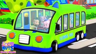 Wheels On The Bus Green + More Children Songs and Rhymes By Loco Nuts