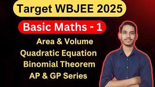 Target WBJEE 2025 Physics  Basic Mathematics Part 1  Check Description