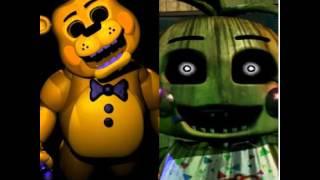 Toy Golden Freddy & Phantom Toy Chica sings FNAF song